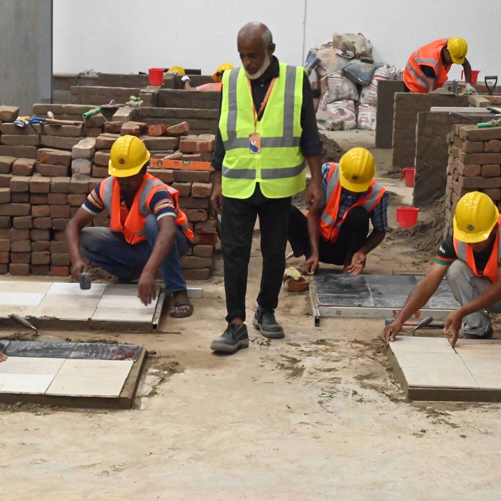 Masonry (Tiles and Marble and Stone Fixing)